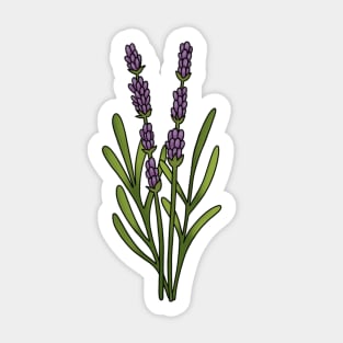 Lavender Sticker